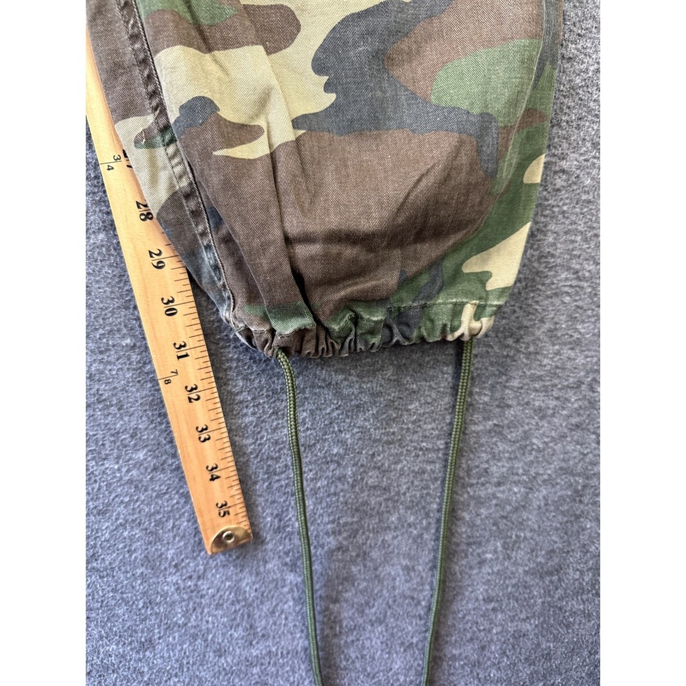 Rothco Cargo Pants Men Large Camo Woodland Ramie Cotton Tactical Hunting Fishing - Picture 8 of 12